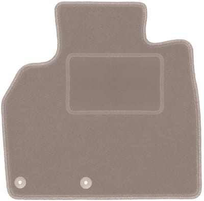 Beige bestuurdersmat voor: Renault Espace IV 7 zitplaatsen (2002-2012)