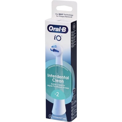 Oral-B iO Interdental Clean Brossettes de Rechange x 2