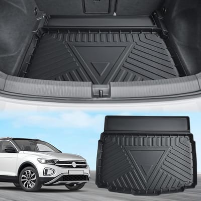All-Weather Kofferbakmat voor VW T ROC 2018-2025 - TPE Rubber, 3D Scan, Waterdicht en Antislip Kofferbakaccessoires