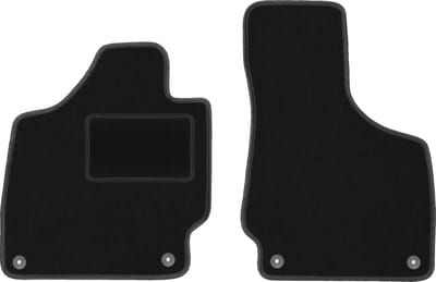 Voormatten zwart voor: Audi TT II 8J cabrio, roadster, coupé (2006-2014)