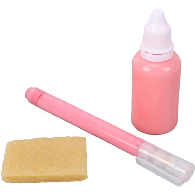 Maskeervloeistof Pen Rood Aquarel Schilderen Maskeervloeistof Stift met 30ML Navulvloeistof en Gum voor Kunstprojecten W