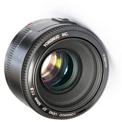 YONGNUO 50mm F1.8 Lens - Auto Focus voor Canon EF Camera's