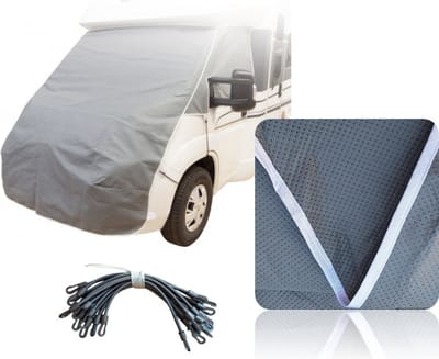 Raamafdekking Geschikt voor Renault Master vanaf 2010 Beschermhoes camper voorzijde raamafdekking camper