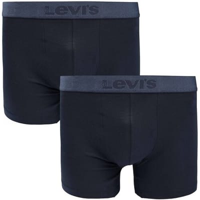 Levi's Brief Boxershorts 2-Pack Donkerblauw (navy) - Maat M - Heren