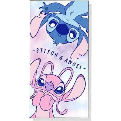Kinderhanddoek Disney Disney Stitch & Angel