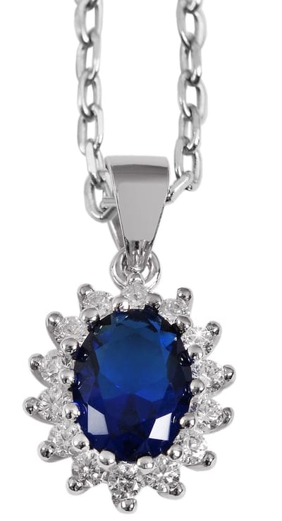 AKZENT Akzent Dames hanger "Divna" van 925 Sterlingzilver, gerhodineerd, duurzaam