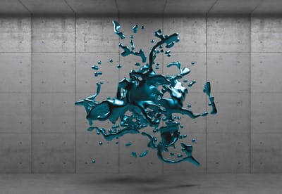 Fotobehang Abstract Concrete Paint Design | XL - 208cm x 146cm | 130g/m2 Vlies