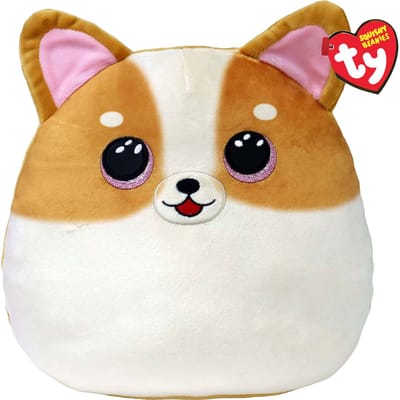 TY Squish a Boo Knuffelkussen Hond Tanner 20 cm
