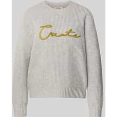 Gebreide pullover met ronde hals, model 'Brynna'