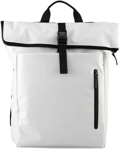 JOST Rugzak met laptopvak Tolja Backpack Courier Cream White Wit