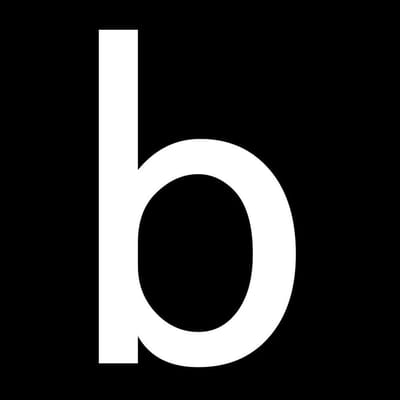 Huisnummer sticker - b - wit - 6 cm - plakcijfer - brievenbussticker – cijfersticker - plakletter