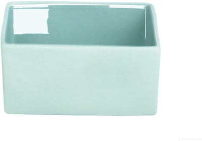 ASA Selection Cube Blue schaal, schaaltje, kom, decoratieve schaal, keramische schaal, keramiek, aqua, 4 cm, 46023108