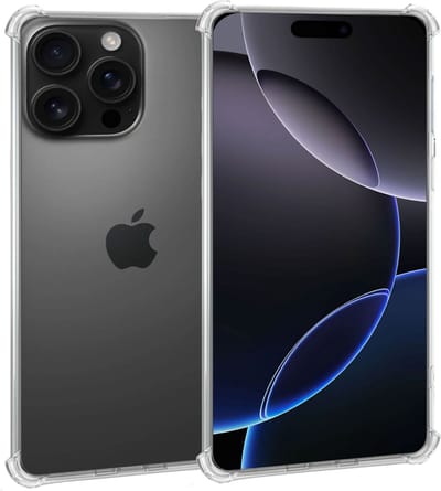 Geschikt voor Apple iPhone 16 Pro - Hoesje - Shock Proof Case – Cover Transparant