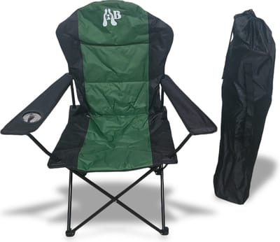 BELLIS OPVOUWBARE LICHTGEWICHT CAMPINGSTOEL DE LUXE TOT 120KG BELASTBAAR