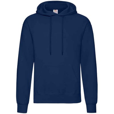 Fruit of the Loom Unisex Volwassen Klassieker Hoodie (Marine)