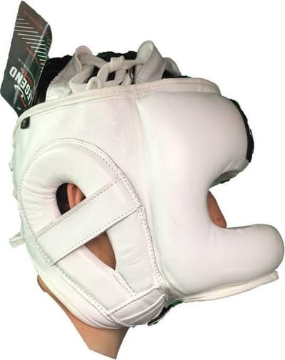 Legend Hoofdbeschermer + Neusbeschermer Leder Maten: S