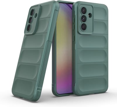 Multimedia & Accessoires AeroGrip FlexShield TPU Back Cover Case Hoesje geschikt voor Samsung Galaxy A16 – Groen – Flexibele Plastic – Zachte Case