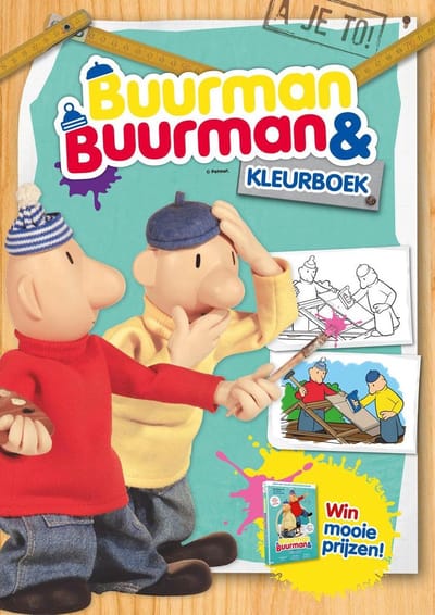 Buurman & Buurman Kleurboek - Kleurplaten vol grappige situaties