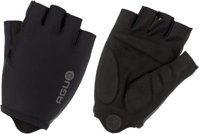 AGU Gel - Fietshandschoenen - Vingerloos - 2mm Gelpadding - Siliconen grip - Ademend - Unisex - Zwart - XXXL