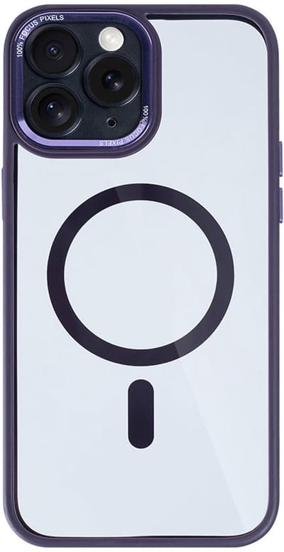 Rixus Classic 04 Case With MagSafe For iPhone 11 Pro Purple