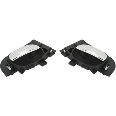 1 Paar Interieur Deurklink Autodeur Binnenklink Vervanging voor Peugeot 206 207 white