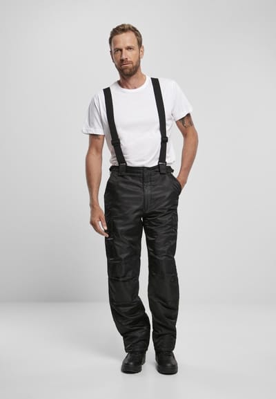 Brandit - Thermal Tuinbroek/dungaree - Thermo - 2XL - Zwart