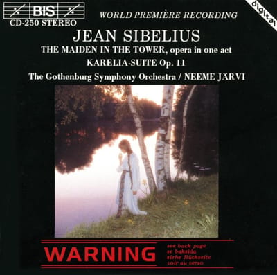 Gothenburg Symphony Orchestra, Neeme Järvi - Sibelius: Maiden In The Tower | Karelia Suite (CD)