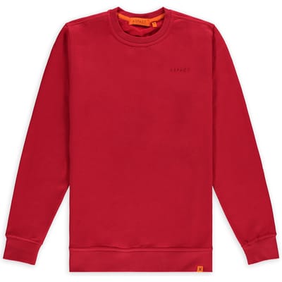 Aspact Raf Crewneck Red Size: S | Sweaters Outlet | Unisex | Rood