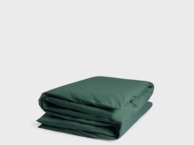 Yumeko dekbedovertrek percal katoen bosgroen 260x240 (zonder slopen) - Bio, eco & fairtrade