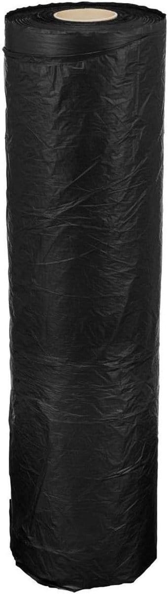 Mulchvlies - Onkruiddoek Bodembedekker - Milieuvriendelijk Tuinieren - 100% Biologisch Afbreekbaar - 14 x 5 m - Zwart