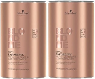 2x Schwarzkopf Professional Blond Me Premium Lift 9+ 450gr