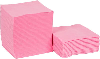 Euro Products Sopdoeken 38 X 40 Cm Textiel Roze 500 Stuks