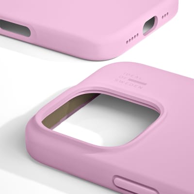 iDeal of Sweden Silicone Case geschikt voor Apple iPhone 16 Pro Max - Bubble Gum Pink