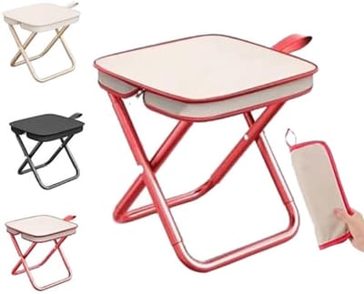 Ultraleichte Opvouwbare Campingstoel - Draagbaar en Stabiel tot 136 kg - Voor Wandelen, Vissen en Strand - Samenklapbaar Design