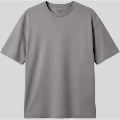 Oversized Katoenen Crew Neck T-Shirt