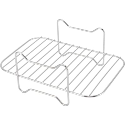 Grille en Acier Inoxydable pour Friteuse Multi-usages Cuisson Cuisson au Four Grillade Accessoires pour Friteuse pour Ninja Foodi DZ201 401 white