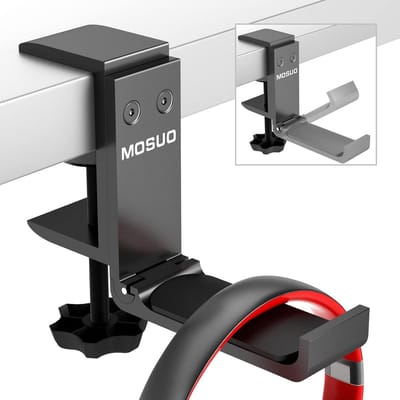 Verstelbare Gaming Hoofdtelefoonhouder - Universele Aluminium Standaard voor Hoofdtelefoons