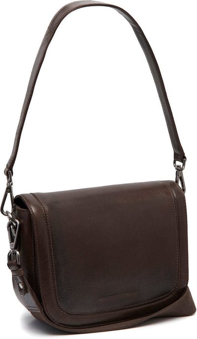 The Chesterfield Brand Schoudertas Schoudertas Lizzola Shoulderbag Brown Donkerbruin