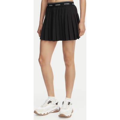 Plissérok met elastische tailleband model 'SELENE'
