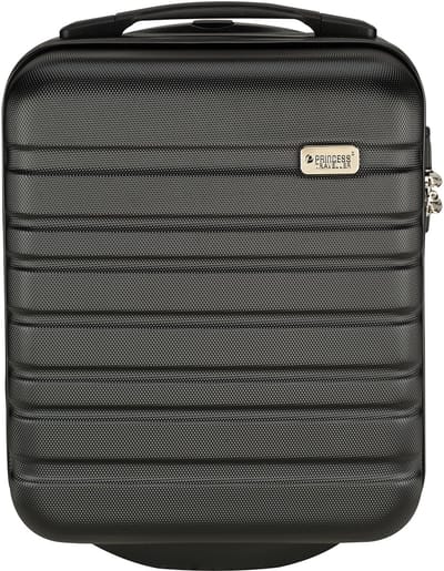 Princess Traveller Singapore - Underseater 40cm - Handbagage koffer geschikt voor oa Transavia, TUI, Vueling & WizzAir - Zwart - ABS - 20 liter