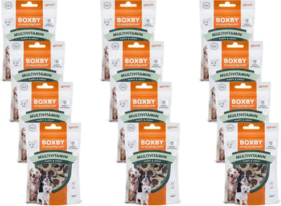 Boxby Multivitamin - Hondensnacks - 12 x 140 g
