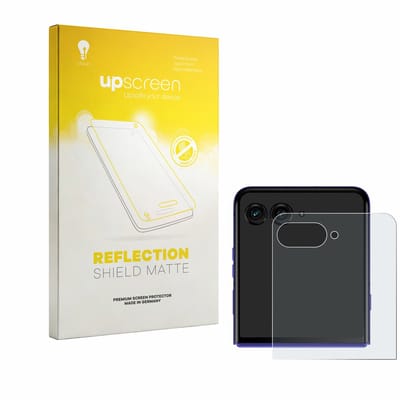upscreen - Screenprotector voor Motorola Razr 70 Ultra (Achterdisplay) - Folie Beschermfolie anti glare matte