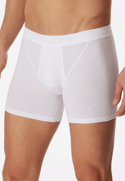 Schiesser Authentic Heren Boxershort - 2 pack - Wit - Maat S