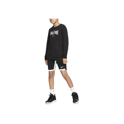 Nike Trophy Logo Patch Ademende Trainingsshorts Kinderen shorts Zwart 939655-011 S
