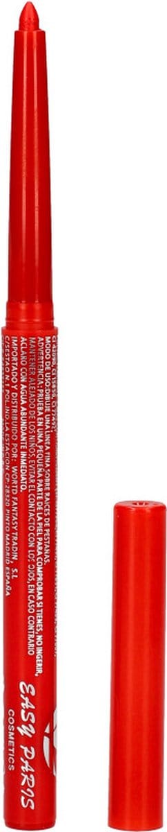 Easy Paris - Helder Rood lippotlood, draaibaar / Automatic Pencil Lipliner - Waterproof - Nummer 33 Rojo Vivo - 1 Stuks