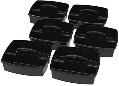Grote Caddy 13 x 11 x 6,38 inch - 6-pack voor Kunstbenodigdheden en Organisatie