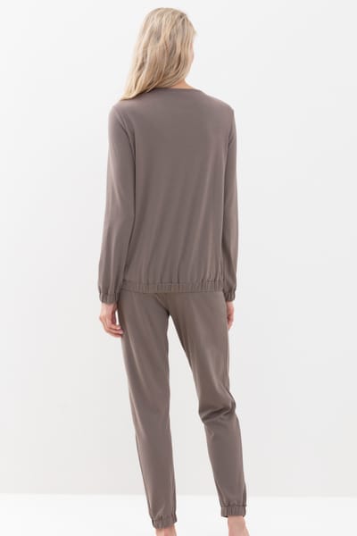 Shirt met lange mouwen Serie N8TEX 2.0 Deep Taupe