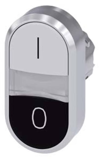 Siemens AG 3SU10513AB610AK0 SIE ILLUMINATED TWIN PUSHBUTTO