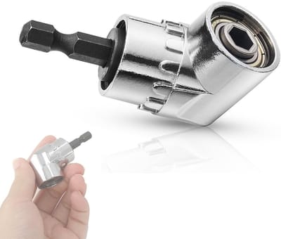 Dailygoody - Boorhouder - Rechte Hoek - Universele Aansluiting - Elektrisch Gereedschap - Precisie en Kracht - Geschikt voor Diverse Klussen - Standaa