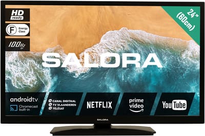 Salora 24MBA300 tv 61 cm (24") HD Smart TV Wifi Zwart
